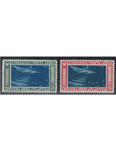 CIRENAICA 1933 Crociera Balbo 2v MH*