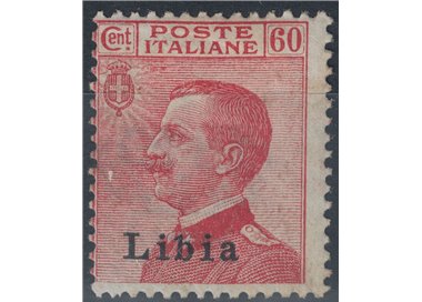 LIBIA 1918 60c carminio MH*