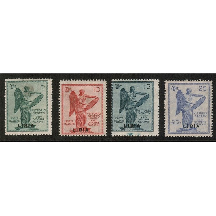 LIBIA 1922 Anniversario della Vittoria 4v MH*