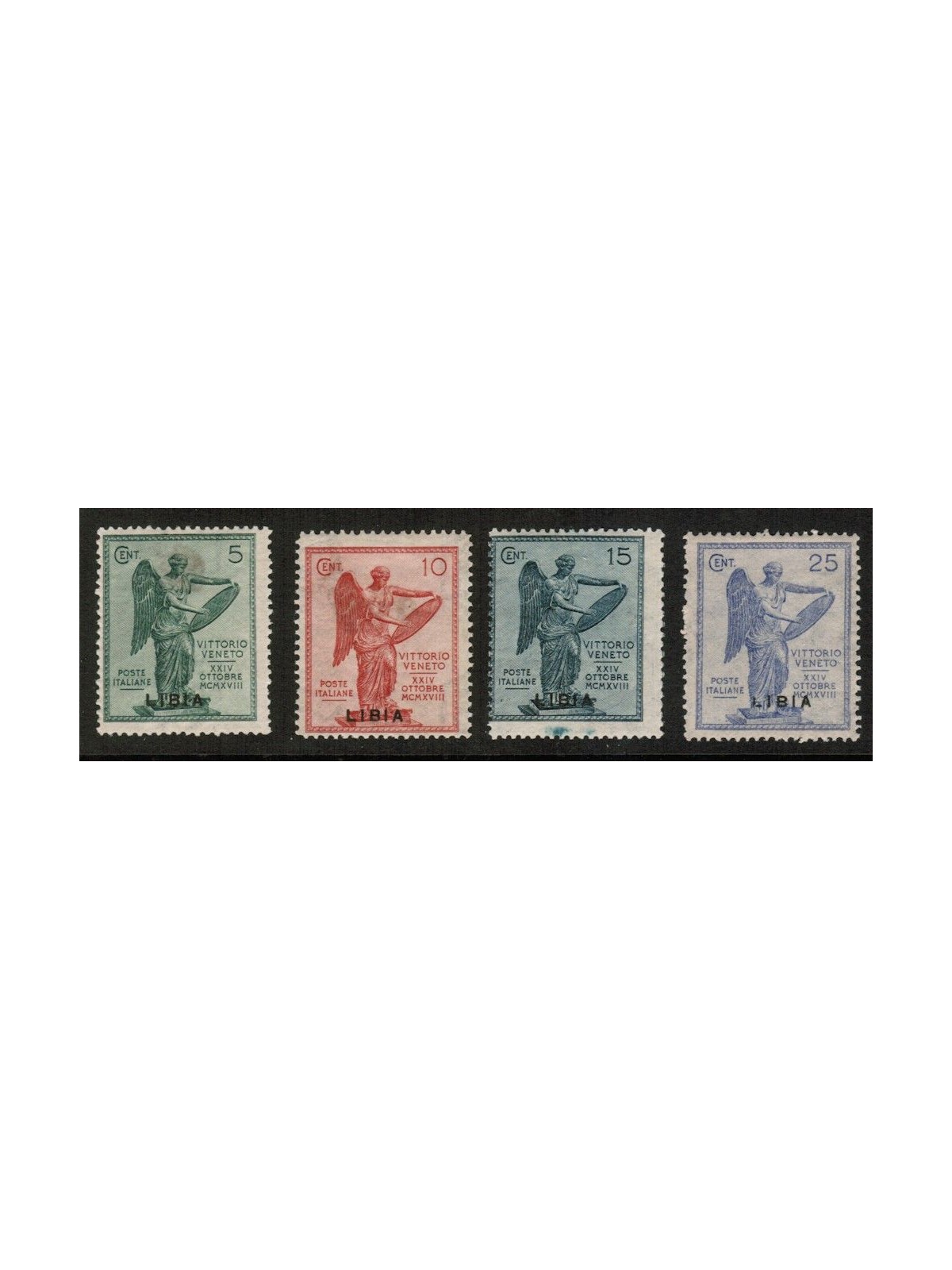 LIBIA 1922 Anniversario della Vittoria 4v MH*