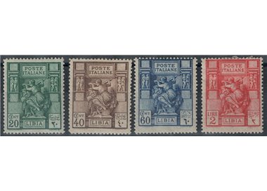 LIBIA 1924 Sibilla Libica 4v MH*