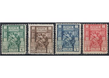 LIBIA 1926-29 Sibilla Libica 4v MH*