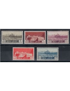TRIPOLITANIA 1939 13th Tripoli Fair 5v MH*