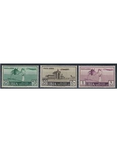 TRIPOLITANIA 1939 13ª Fiera di Tripoli (posta aerea) 3v MH*