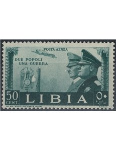 LIBYA 1941 Italian-German Alliance (airmail) MH*