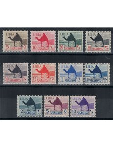 LIBIA 1942 Segnatasse 11v MH*