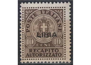 LIBIA 1941 Recapito autorizzato MH*