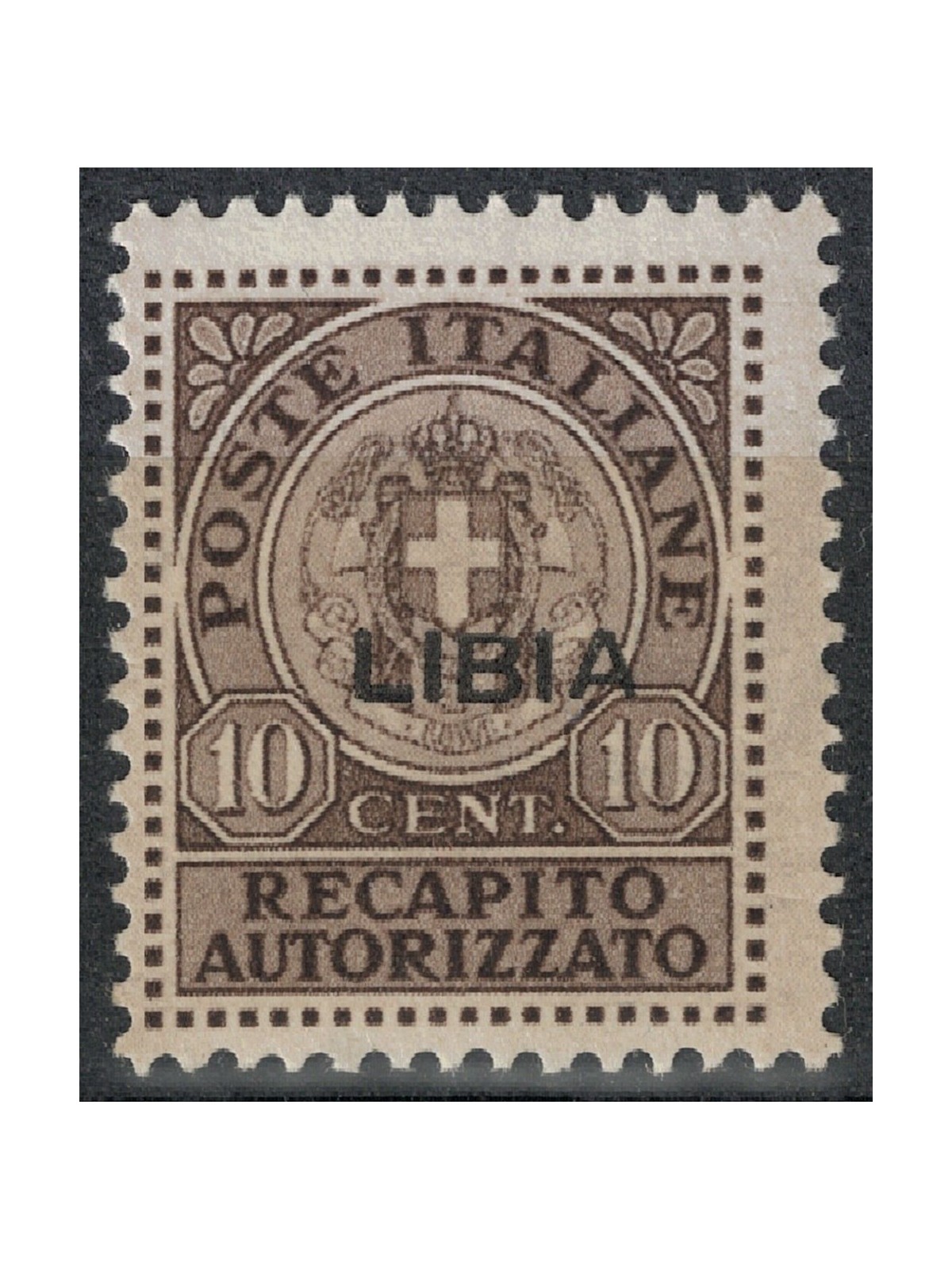 LIBIA 1941 Recapito autorizzato MH*