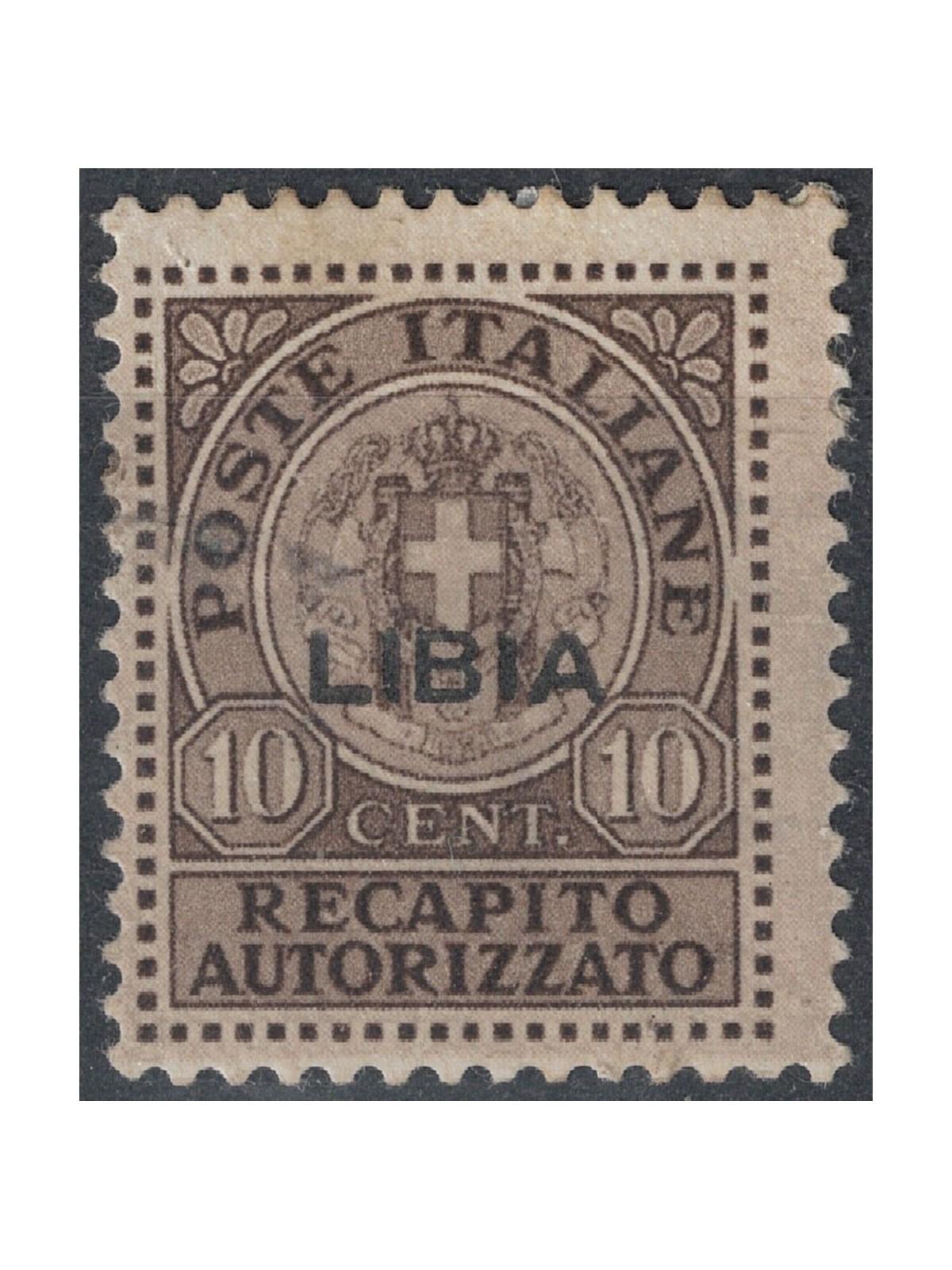 LIBIA 1942 Recapito autorizzato MH*