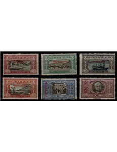 TRIPOLITANIA 1924 Alessandro Manzoni 6v MH*