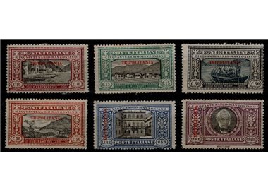 TRIPOLITANIA 1924 Alessandro Manzoni 6v MH*