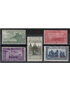 TRIPOLITANIA 1926 San Francesco 5v MH*