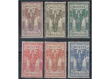 TRIPOLITANIA 1926 Italian Colonial Institute 6v MH*