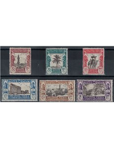 TRIPOLITANIA 1928 2nd Tripoli Fair 6v MH*