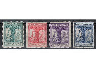 TRIPOLITANIA 1928 African Society of Italy 4v MH*