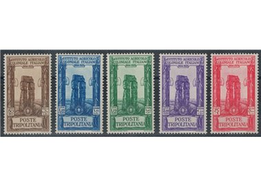 TRIPOLITANIA 1930 Istituto Agricolo Coloniale 5v MH*