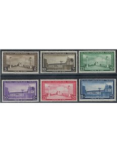 TRIPOLITANIA 1938 12th Tripoli Fair 6v MH*