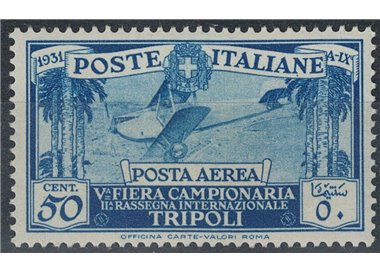 TRIPOLITANIA 1931 5th Tripoli Fair (airmail) MH*