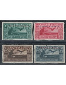 TRIPOLITANIA 1930 Virgilio (posta aerea) 4v MH*