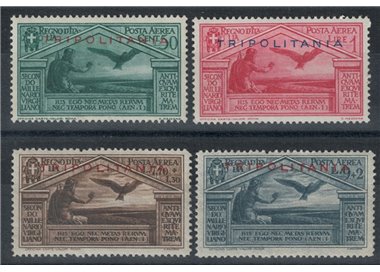 TRIPOLITANIA 1930 Virgilio (airmail) 4v MH*