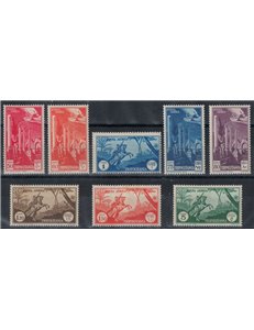 TRIPOLITANIA 1931-32 Pictorial series (airmail) 8v MH*