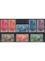 TRIPOLITANIA 1931-32 Serie pittorica (posta aerea) 8v MH*