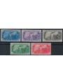 TRIPOLITANIA 1931 Istituto Agricolo Coloniale (posta aerea) 5v MH*
