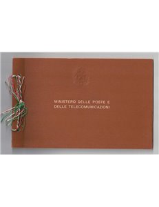 ITALY 1957 Official booklet of the Italian postal service
