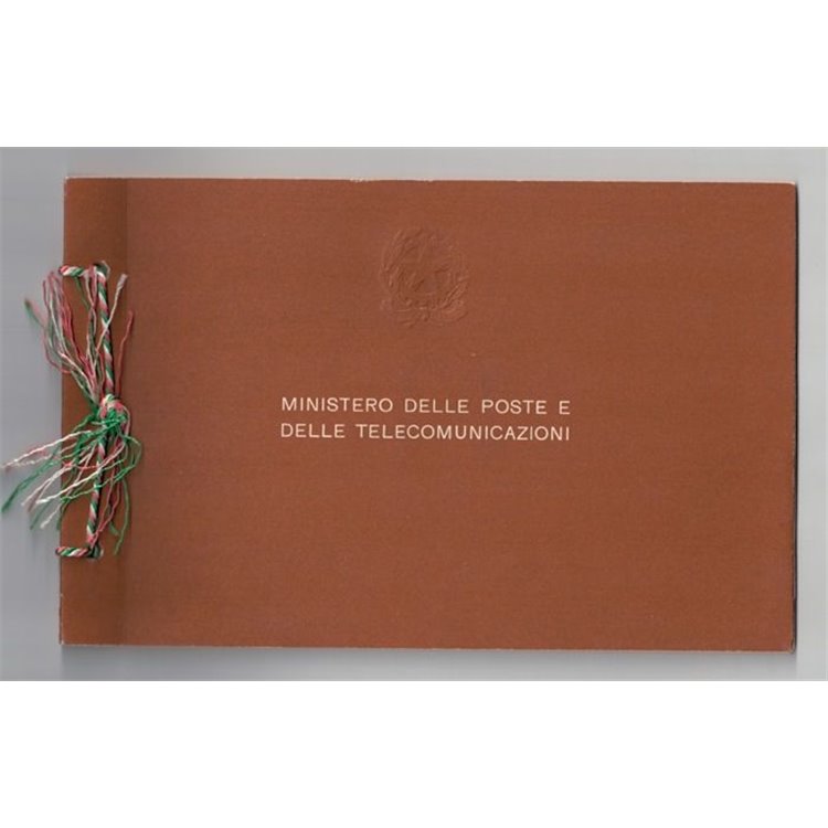 ITALY 1957 Official booklet of the Italian postal service
