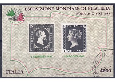ITALIA 1985 Penny Black BF us
