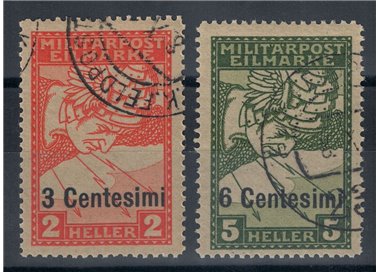 FRIULI (OCC. AUSTRIACA) 1918 Espressi per giornali 2v us