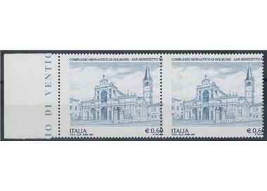 ITALY 2007 Polirone variety (perforation shifted to the left) 2v MNH** ©