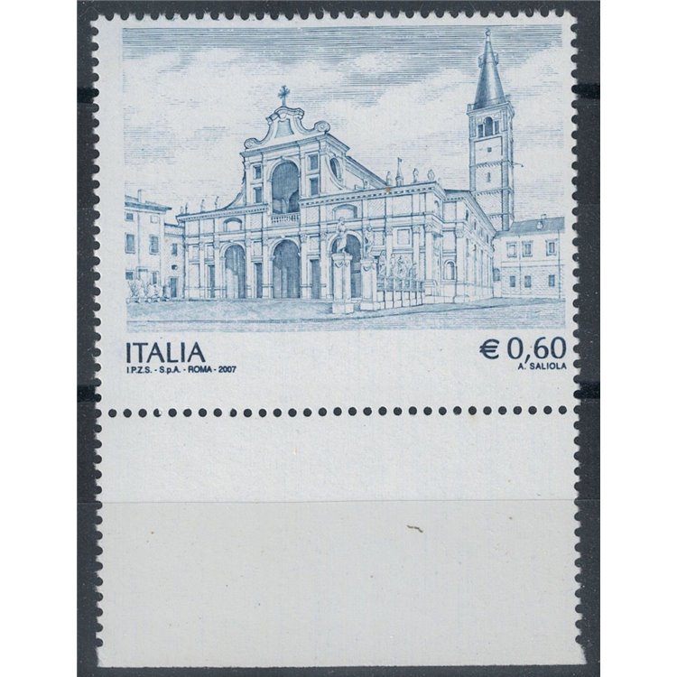 ITALY 2007 Polirone variety (perforation shifted downwards) MNH** ©