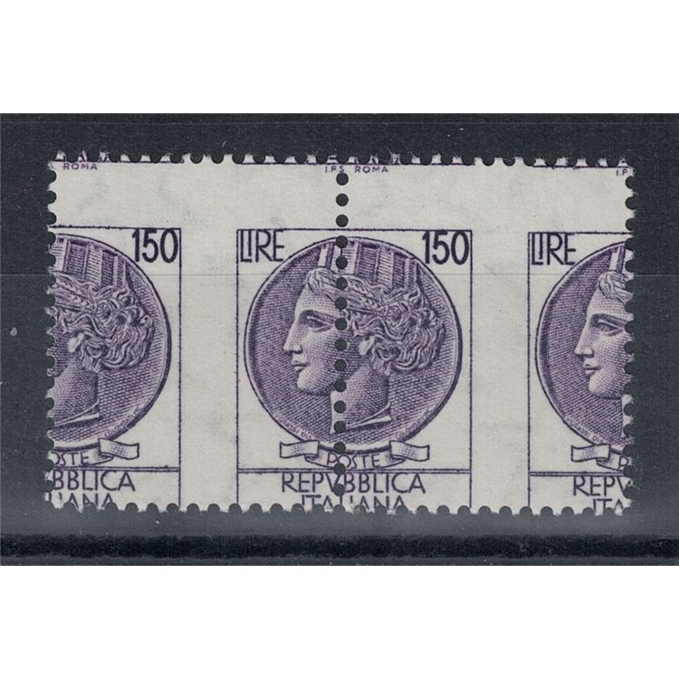 ITALY 1976 Siracusana variety £150 strong perforation shifted 2v MNH**
