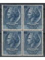 ITALY 1957 Siracusana £200 in quartina MNH**