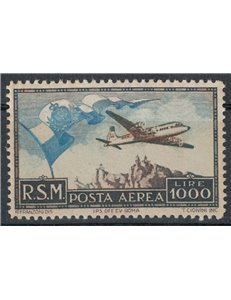 SAN MARINO 1951 Airmail £ 1000 MNH** ©