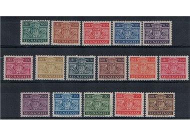 SAN MARINO 1945 Tax stamps 16v MNH**