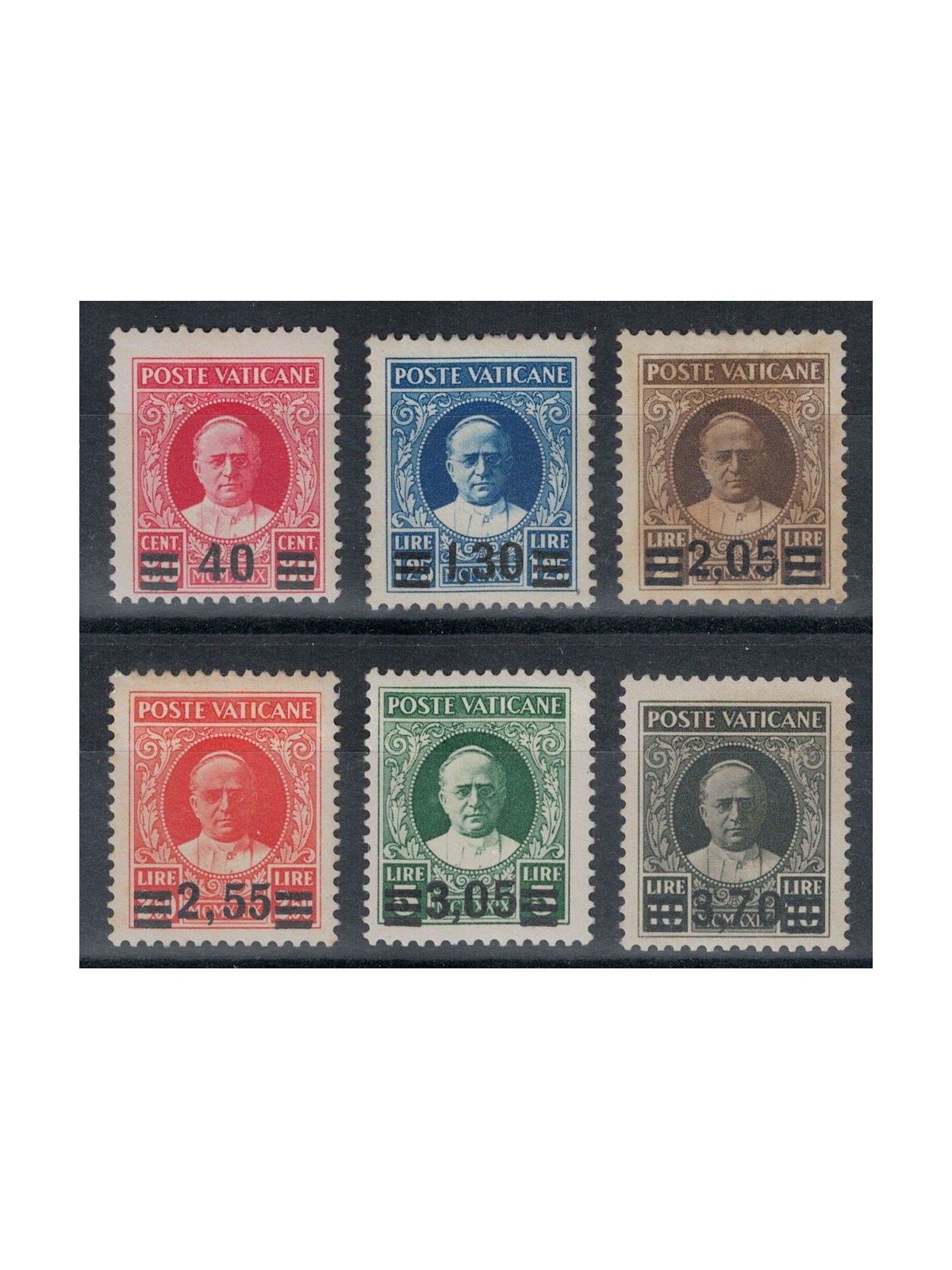 VATICANO 1934 Provvisoria 6v MH* ©
