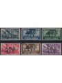 TRIESTE A 1947 Democratica (posta aerea) 6v us