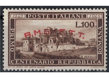 TRIESTE A 1949 Repubblica Romana MNH**