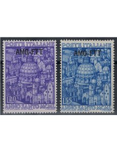 TRIESTE A 1950 Holy Year 2v MNH**