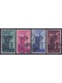TRIESTE A 1948 Campidoglio Tower (airmail) 4v used ©