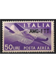 TRIESTE A 1954 Democratica (posta aerea) MNH** ©
