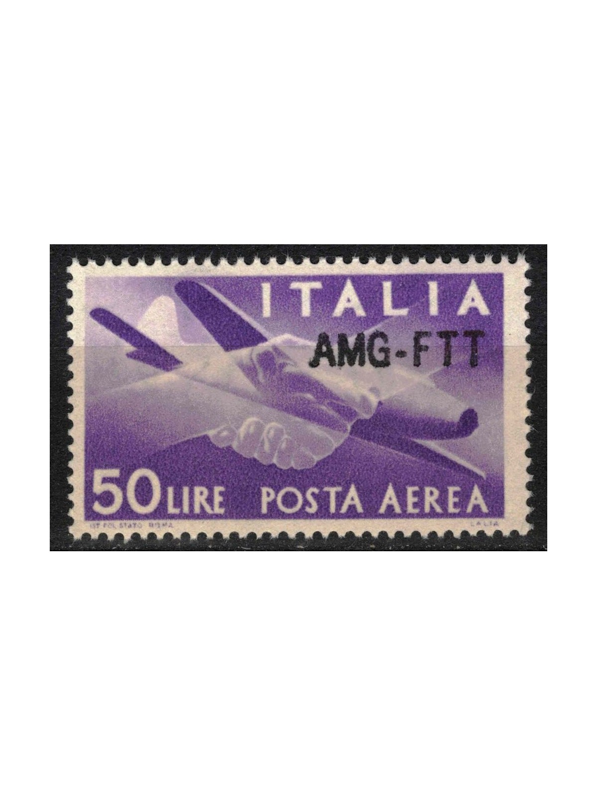 TRIESTE A 1954 Democratic (airmail) MNH** ©