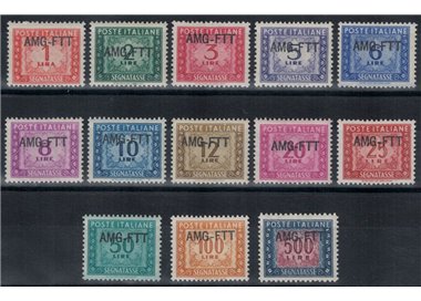 TRIESTE A 1949-54 Segnatasse 13v MH*