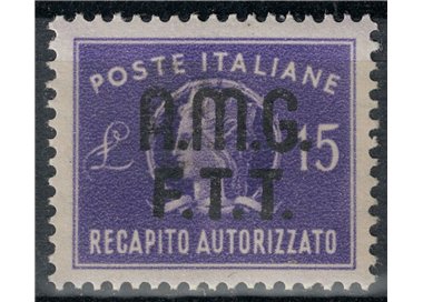 TRIESTE A 1949 Authorised delivery MH*