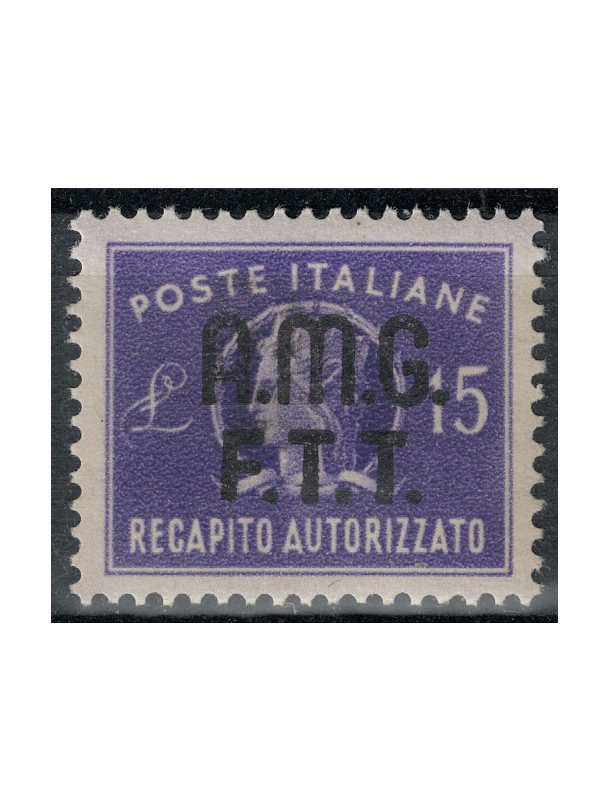 TRIESTE A 1949 Authorised delivery MH*