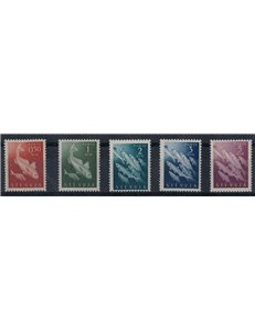 TRIESTE B 1950 Segnatasse, pesci 5v MNH**