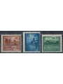 TRIESTE B 1952 Anniversario UPU (posta aerea) 3v MNH**