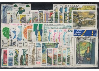 ITALIA 1986 Annata completa 42v us